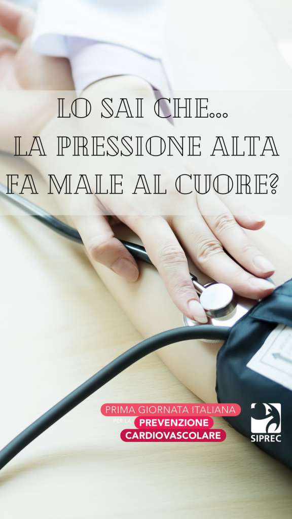Lo sai che… la pressione alta fa male al cuore?