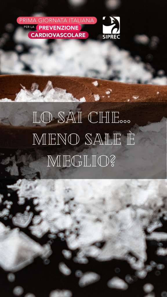 Lo sai che… meno sale è meglio?