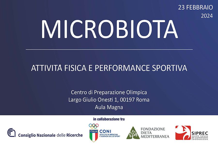 MICROBIOTA: Attività fisica e performance sportiva - 23 Febbraio 2024