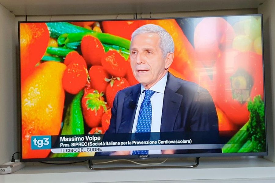 Il Presidente SIPREC parla di alimentazione al TG3 Fuori TG