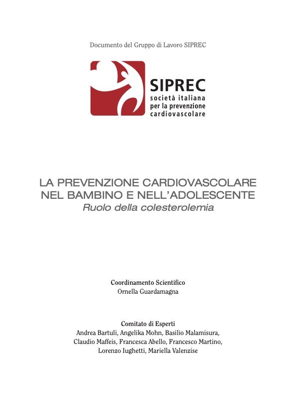 La prevenzione cardiovascolare nel bambino e nell’adolescente