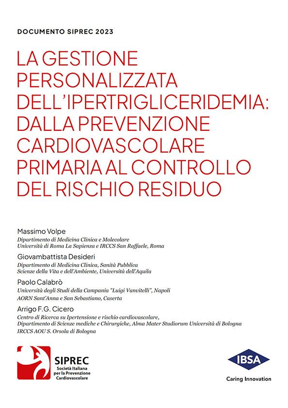 La gestione personalizzata dell’ipertrigliceridemia: dalla prevenzione cardiovascolare primaria al controllo del rischio residuo